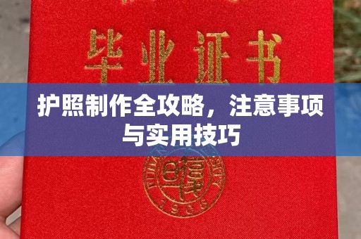 黎平护照制作全攻略，注意事项与实用技巧