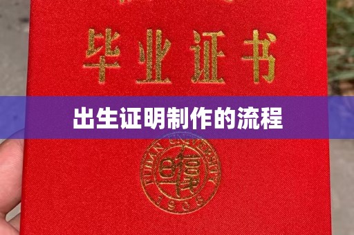 黎平出生证明制作的流程