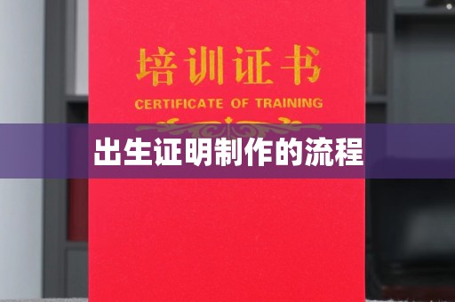 黎平出生证明制作的流程